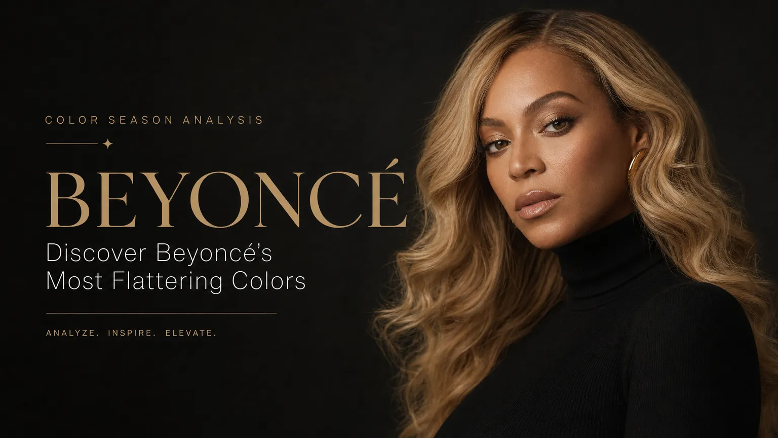 Beyoncé Colour Analysis: True Autumn Season Revealed