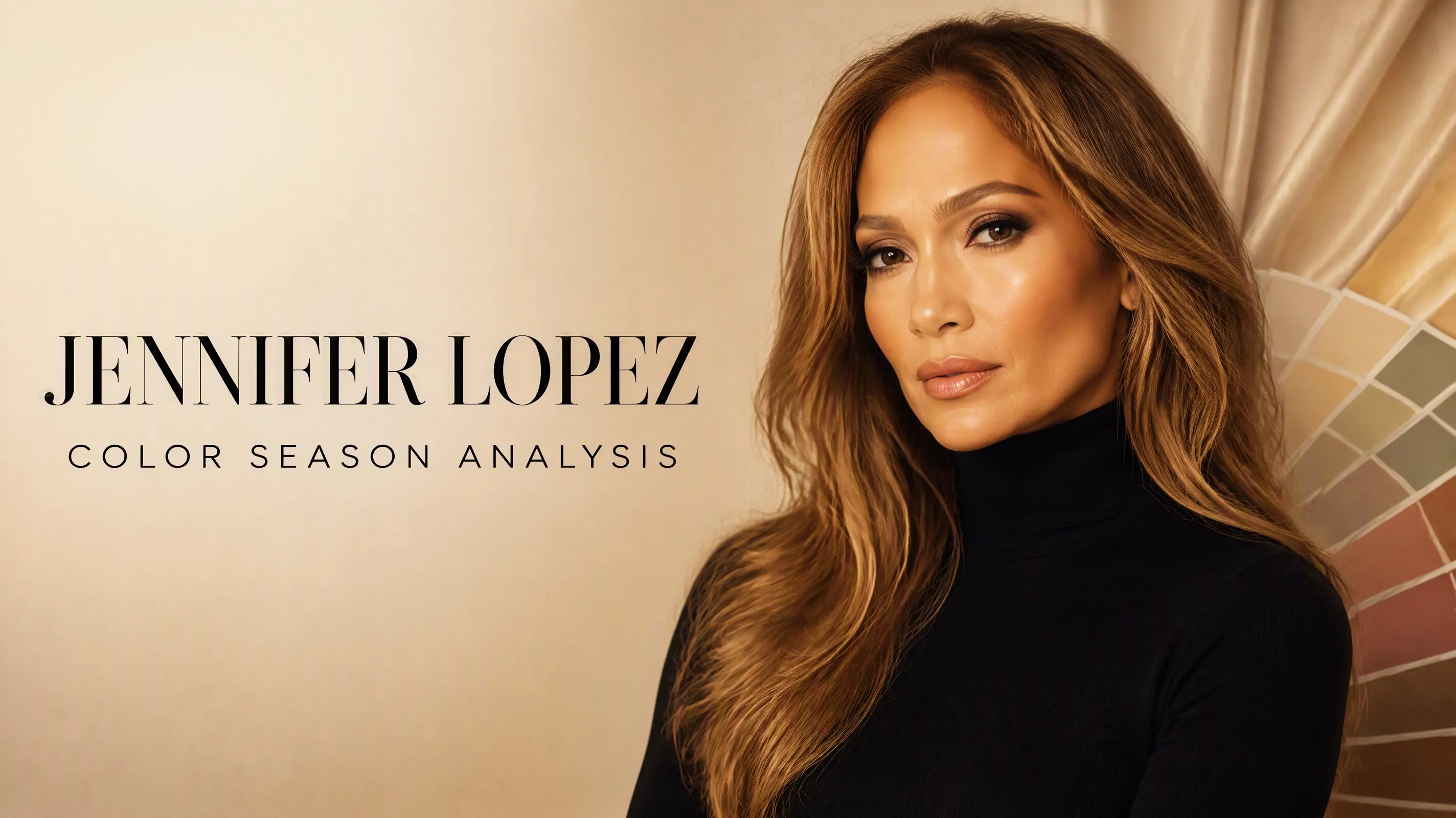 Jennifer Lopez Colour Analysis: True Autumn Season Confirmed