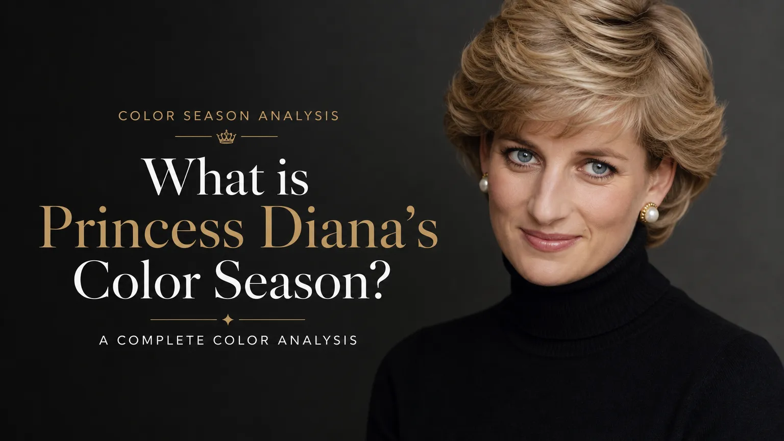 Princess Diana Colour Analysis: Soft Summer Season Revealed