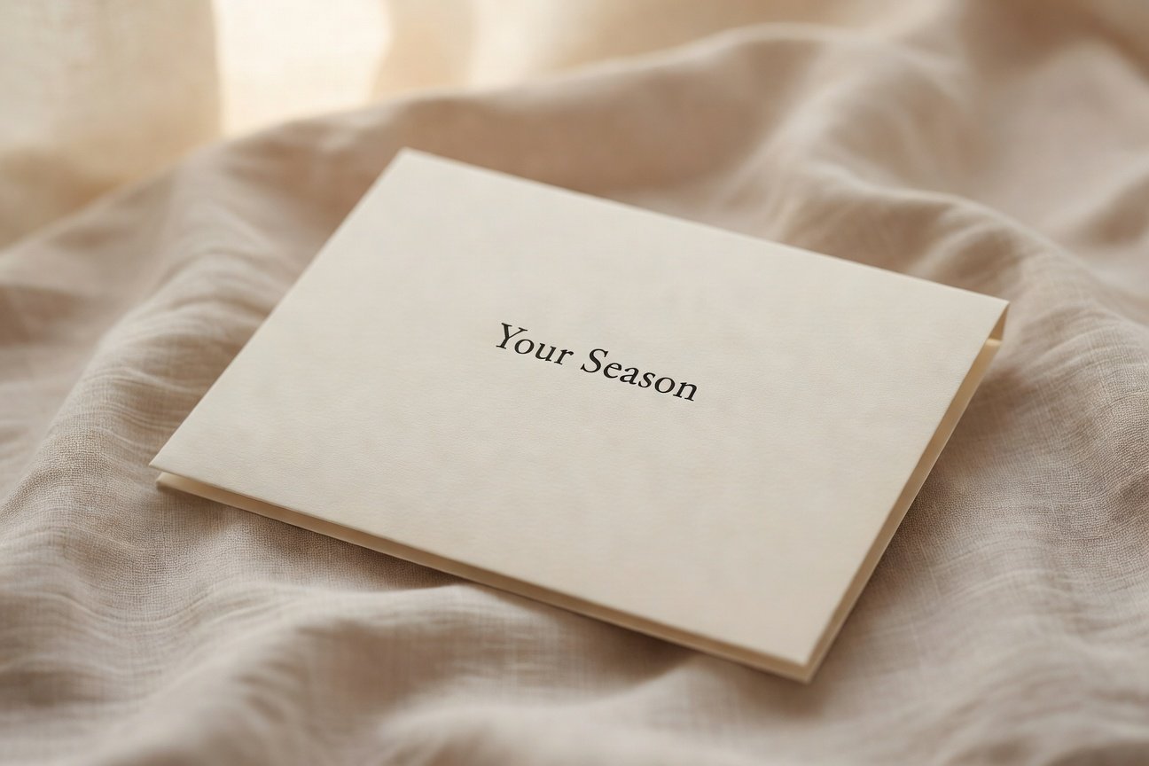 Your confirmed season card