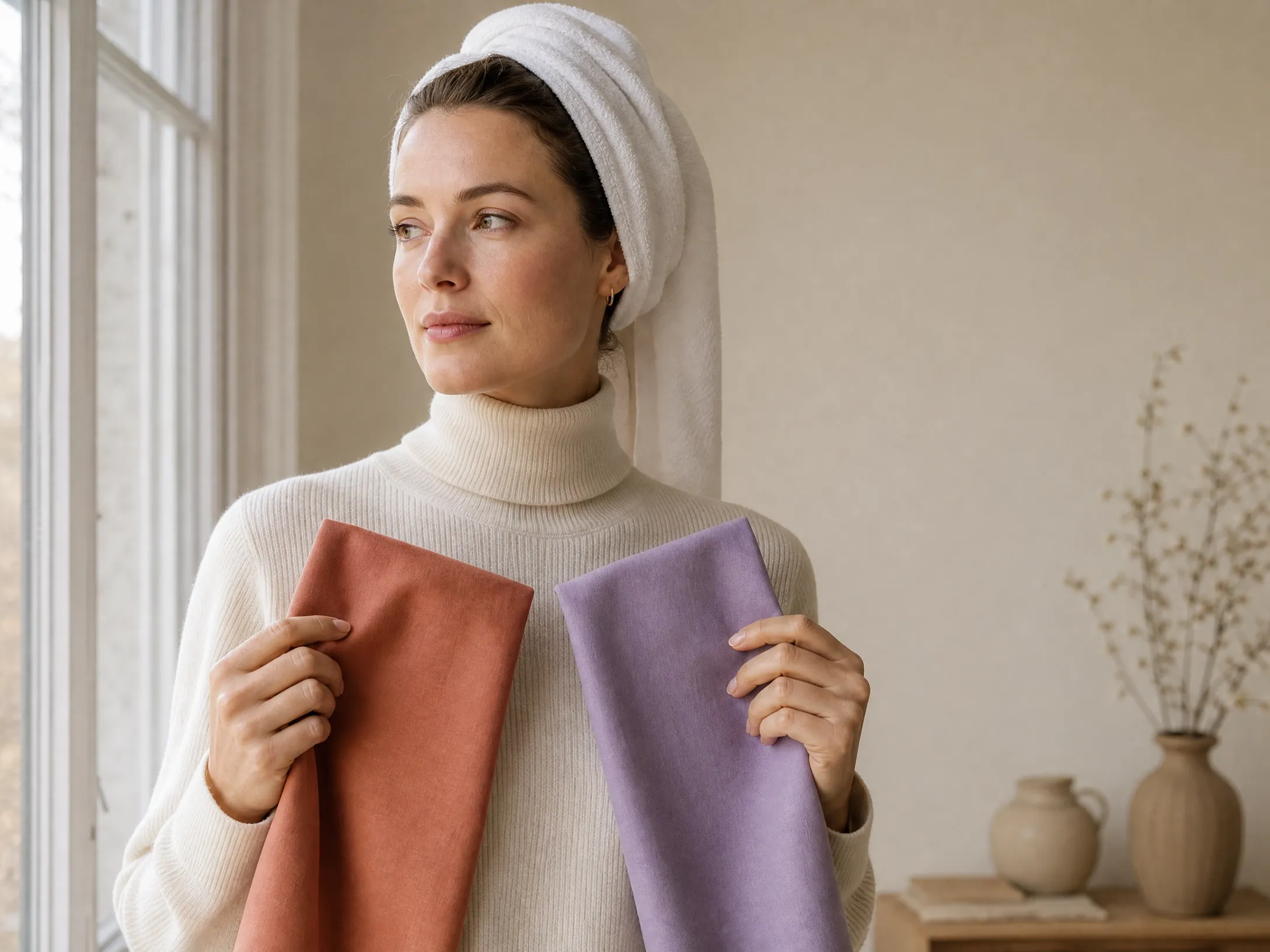 Repeating the warm/cool test in natural light — the correct method for recalibrating a season result