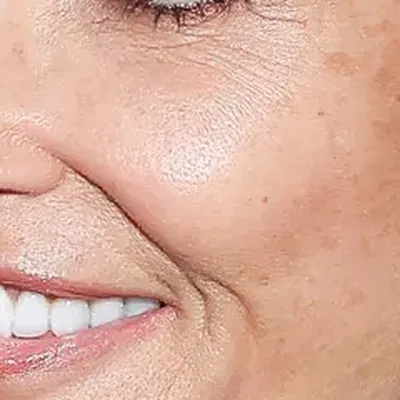 Demi Moore's skin tone — cool medium clear, Deep Winter quality