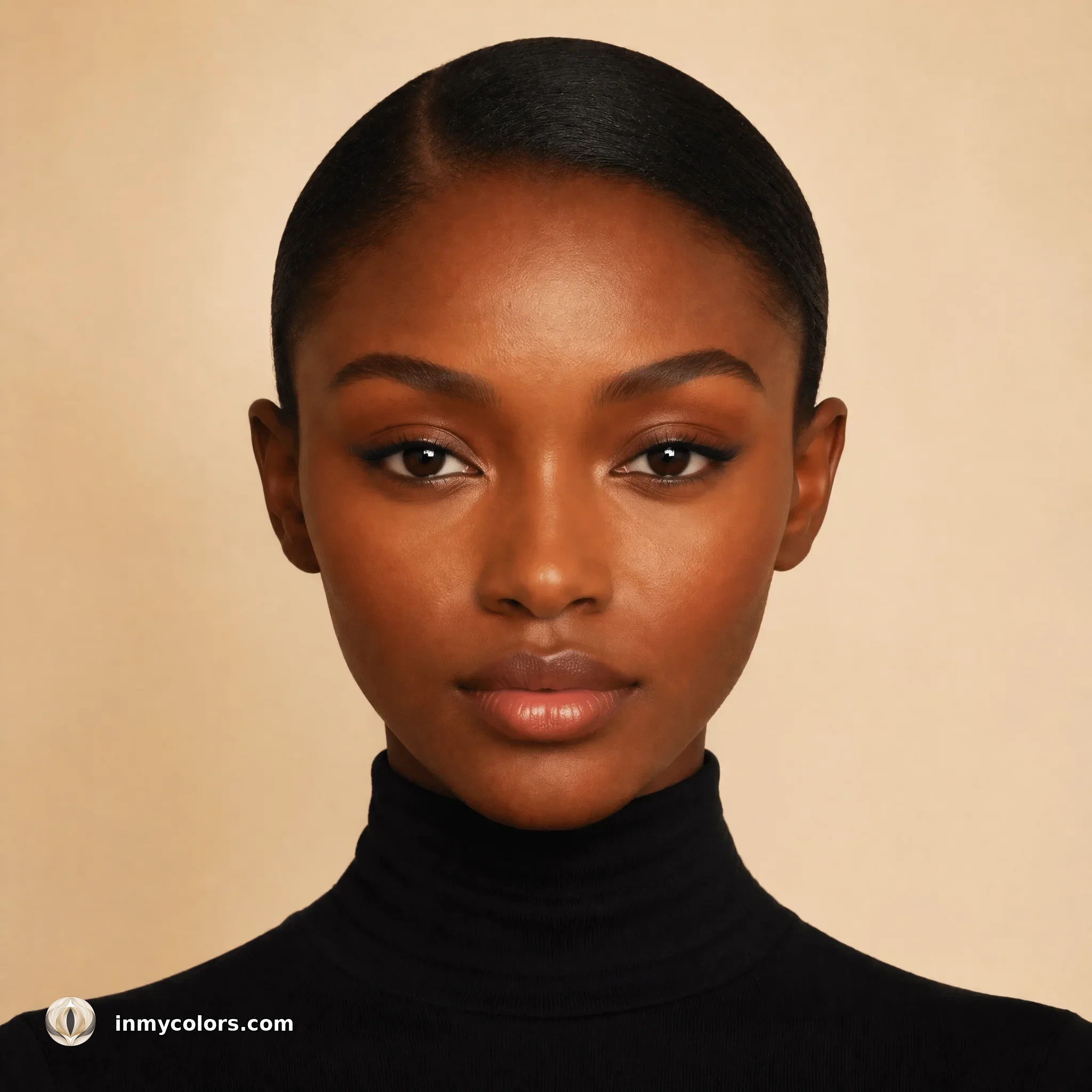 Inverted triangle face shape with hairstyle to avoid shown — volume at crown and temples